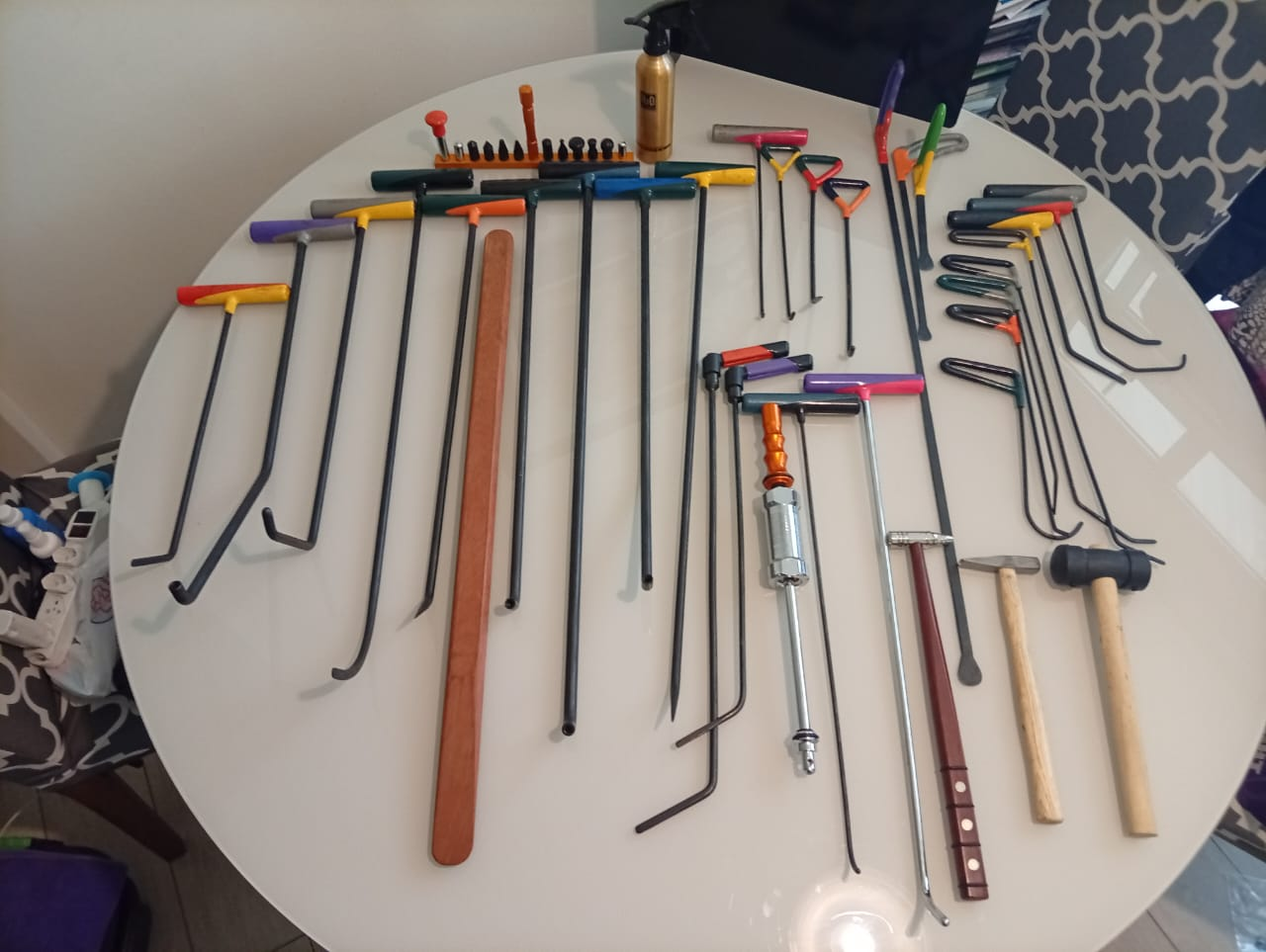 Ferramentas para polimento e acabamento automotivo